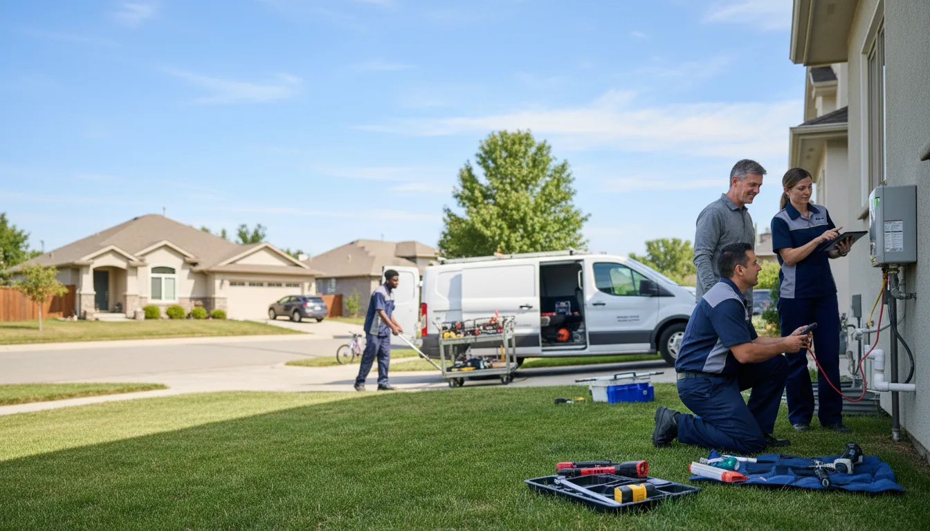 Tankless water heater service in Shepherd, TX